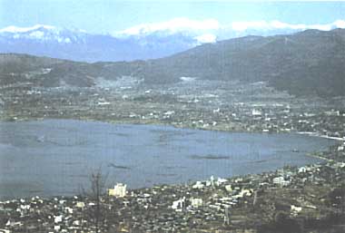 Photo of Lake Suwa