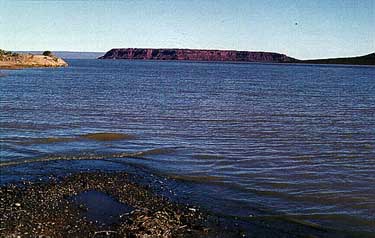 Photo of Los Barreales Reservoir