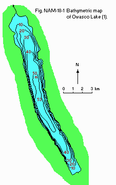 Owasco Lake Fishing Map Bathymetric Map | Owasco Lake | World Lake Database - Ilec